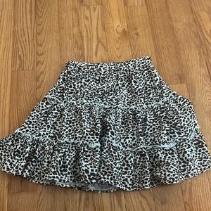 Animal Print Skirt